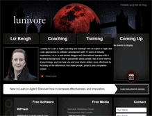 Tablet Screenshot of lunivore.com